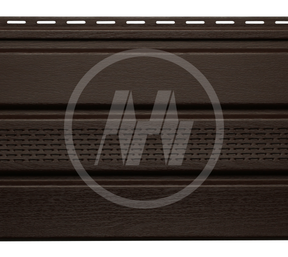 Софит T4 с центральной перфорацией (кофе, венге)