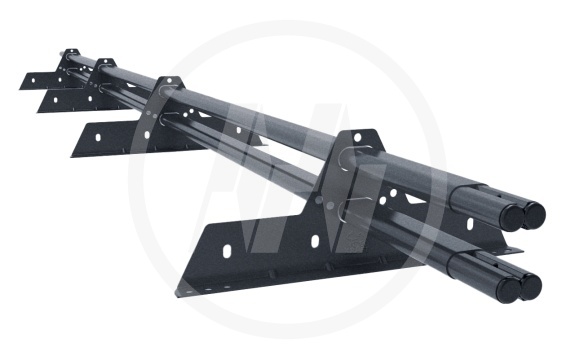 Снегозадержатель KRAFT 3м 45x25мм (овал) (4 опоры)